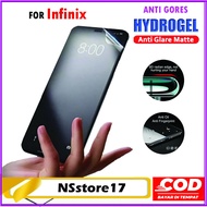 Anti-Scratch HYDROGEL ANTI GLARE Infinix SMART 3 PLUS 3 4C 5 6 6 HD 6 Plus JellyScreen Protector