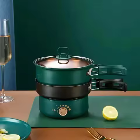 220V 110V 500W 1.6L Portable Folding Electric Cooker Mini Electric Cooker Split Cooker Frying And St