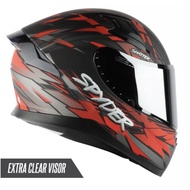 Spyder Full-face Helmet with Dual Visor Recon 2.0 GD S7 SHATTER (FREE Clear Visor)