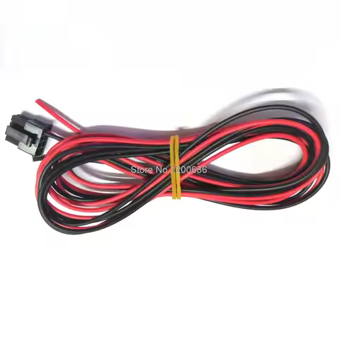 Custom wiring harness 2 meters of 2 conductor AWG 20 wire connected to a Molex 43025-0800 3.0MM