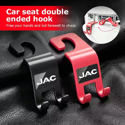 Multifunctional Dual Head Hook Car Seat Back Storage Rack Hooks For JAC RF8 M3 M4 X8 Plus A5 E10X QX