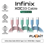 Infinix XDC33 Type C to C Data Cable 1M – 60W Braided Charging Cable