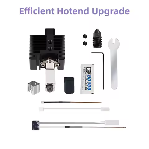 Hotend Kit for Bambu Lab X1 X1C P1P P1S Hotend Upgrade 2.0 Version Hot End Kit Nozzle for Bambulab T