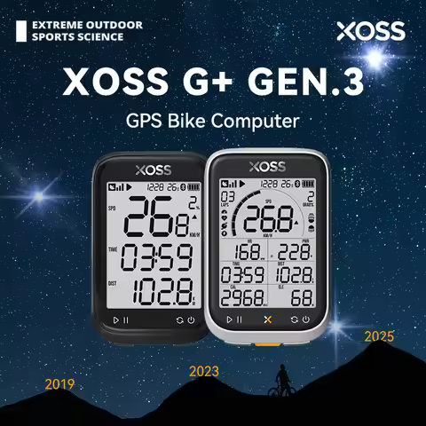 XOSS New G3 GPS G3+ Cycling Computer G Plus Wireless Speedometer Bluetooth Tracker Waterproof Road B