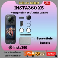 [ReadyStock]Insta360 X5 Essentials Bundle - Waterproof 8K 360° Action Camera 1 Year Seller Warranty
