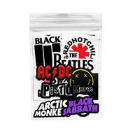Sticker Pack Mix Vol 3 | Band Stickers | Vinyl Sticker | Helmet Stickers | Tumbler Stickers Rock Ban