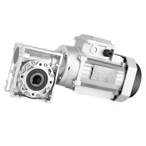 NMRV030/040/050/063 380V1400rpm three-phase vertical aluminum worm gear motor.Multiple reduction rat