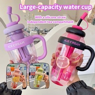 Thermos Straw Tumbler Macaron 1300Ml Large With Capacity Water Bottle