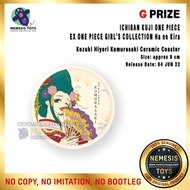Ichiban Kuji One Piece EX ONE PIECE GIRL'S COLLECTION Kozuki Hiyori Komurasaki Ceramic Coaster