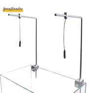 Adjustable Aquarium Mounting Bracket LED Universal Fish Tank Light Stand Light Stand Hanging Kit Aqu