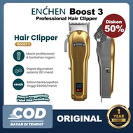 MESIN ENCHEN Hair Clipper Boost 3 Gold Electric Metal Professional Hair Cutting Tool Professional Me