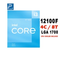 CPU (ซีพียู) INTEL CORE I3-12100F 3.3 GHz