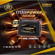 Titanpower premium EFB S95L (140D26L) car battery