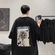 【M-8XL 】Short Sleeved T-shirt for Men in The Summer of 2024 New Short Sleeved Base T-shirt for Men T