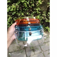 Cakil Black Glossy Pet Helmet (Cakil Hbc Full Face/ Retro/ Classic/)