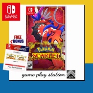 nintendo swtich pokemon scarlet+bonus / violet+bonus / code poke ball ( english asia )