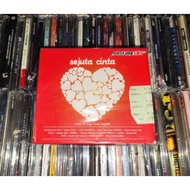 HIJAU RATU CD Million Love 3 CDs, 51 Selected Love Songs - Yovie & Nuno, Leaf Green, Queen, Rice, El