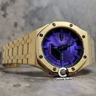 《改裝訂製》G-SHOCK特別限量版 男裝女裝手錶鋼錶電子錶 防水潛水錶 農家橡樹 Casioak Casio G Shock Special Limted Edition GA2100 Luxury