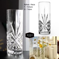CRYSTAL BOLD Vase / Glass Vase / Aesthetic Vase / Aesthetic Vase / Glass Vase / Flower Vase / Nordic