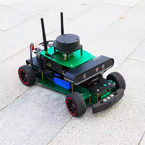 ROSMASTAER R2 ROS2 Robot Ackermann Structure Programmable AI Smart Car for Jetson NANO/Orin NANO SUP