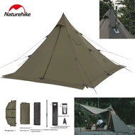 Naturehike Ranch Fire Pyramid Tent PU3000mm Waterproof Rainproof Glamping Outdoor Camping Tent with 
