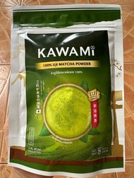 ชาเขียว มัทฉะ ชนิดผง คาวามิ 40- 100 G. 100% Matcha Green Tea Powder Kawami / Japanese Matcha Latte