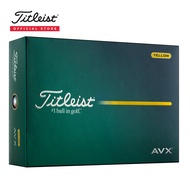 2026 Titleist AVX® Golf Balls (Yellow)