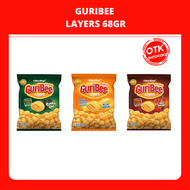 GURIBEE LAYERS Snack Ekstrudat Kentang 68gr