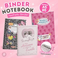Campus School Binder Notebook - Competition Pink Coquette A5 B5 B5 Binder/ A5 Binder/ School Binder/