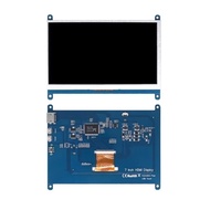 7 Inch Raspberry Pi 4/3/2/B/B+/A+ Monitor 1024x600 IPS 5-Points Capacitive Touchscreen Drive Free HD