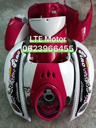 ชุดสี เฟรม ยามาฮ่า ฟีโน่ เก่า fino เก่า ฟีโน่ คาบู รุ่นปี 2007-2012 เกย์รวม 10 ชิ้น เกย์แยก 9 ชิ้น ส