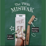 MISWAK with WOODEN CASING toothbrush