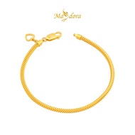 MASDORA 916 Gold Bracelet Rantai Tangan Emas ~ Lobster Hook - 5.00GM+ (EMAS 916/22K)