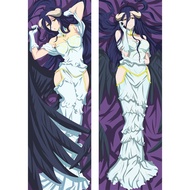 【Hot ticket】 New Design Albedo Anime Overlord Character Hugging Body Pillow Case Cosplay Dakimakura 