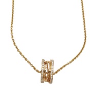 18K玫瑰金 鑽石 B.zero1 項鍊【BVLGARI 寶格麗】 354195