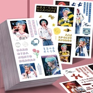 8-104pcs Chinese Singer Lu Han Jay Chou Stickers Drama Actors Zhang Linghe Bai Jingting Ten Famer Ju
