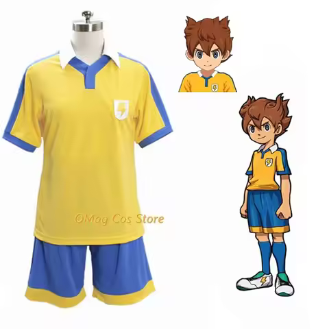 disfraz adultoInazuma 11 Eleven GO Matsukaze Tenma Cosplay Sportswear Game Anime Roleplay Costume Un