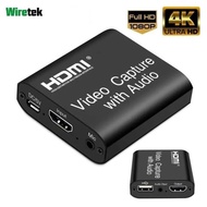 HDMI Video Capture with Audio Game Live Streaming 1080P