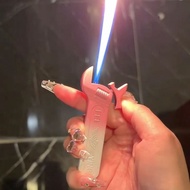 Gradient Color Wrench Lighter New Style Creative Novel Funny Unique Lighter Gift for Boyfriend Trend