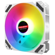 Fan Led RGB Coolmoon - Bộ từ 4 đến 10 fan + Hub và remote - LED RGB 16 Triệu Màu 366 Hiệu Ứng