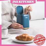 InsKitchen Household Mini Flip Table Garbage/ Make Desk Square Desk Plastic Dustbin Mini Dustbin Hyg