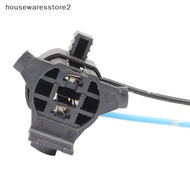 [housewaresstore2] 1Pcs Car Bulb Socket Lamp Holder H7 Car Light Bulb Socket Copper Wire Double Hole Plug Triangle Circle Boutique