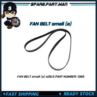 FAN BELT small (a) a36.5 PART NUMBER: 1365  SPM