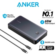 Anker Powerbank Fast Charging PowerCore 537 65W USB C Power Bank 24000mAh Laptop Portable Charger Anker Charger A1379
