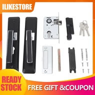 Ilikestore Bathroom Lever Lock Set High Security Anti Oxidation Coating Low Noise Impact Resistant Door Lockset for Office