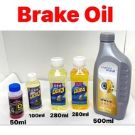 BRAKE OIL (ST) // BRAKE FLUID OIL BRAKE OIL MINYAK D3 D4 EXCESS DOT3 DOT4 BRAKE OIL BREK DOT 3 DOT 4