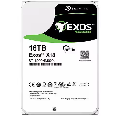 FOR new Seagate 18TB 16TB 14TB 10TB 8TB 6TB 4TB Exos 3.5" SATA3 NAS Hard Drive 6GB/s 7200RPM New
