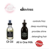Authentic Davines Hair Ol Oil / All in One Milk 135ml