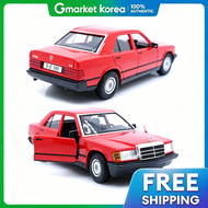Bburago | Deco 124 Burago Mercedes-Benz 190 E 2.6 Red Diecast Model Car