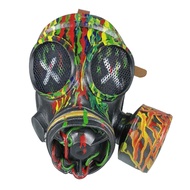 NEW Halloween Punk Gas Mask Costume Cosplay Props Scary Steampunk Dress up Masquerade Mask Headwear